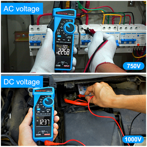 Morsetto misuratore 1000A corrente AC Tester True RMS Auto resistenza diodo multimetro Tes CM88 PRO morsetto digitale - Product Image 4