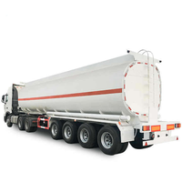 Nouvelle semi-remorque en acier 54M3 45000 litres, citerne à huile et carburant, remorque citerne 40000 litres