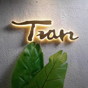 Tùy chỉnh 3D Acrylic Logo Đăng ngoài trời cửa hàng signage với LED Tường Đăng nhà sản xuất nhà sản xuất cho công ty - Product Image 1