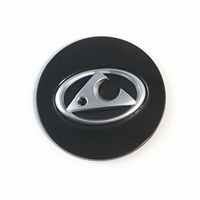 Badges de voiture autocollants en plastique ABS, style sport 3D, logo personnalisé couleur, étanches, durables, monogramme chromé