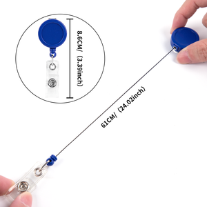 Retractable <strong>Badge</strong> Reel Cute ID Name <strong>Badge</strong> Holder Reels Nurse ID <strong>Badge</strong> Card Holder for Doctor Teacher Office <strong>Work</strong> - Product Image 3