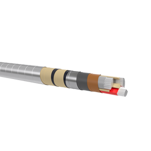 Câble blindé en aluminium NAKB 3x70mm 6kV Câble électrique souterrain moyenne tension pour réseaux industriels - Product Image 4