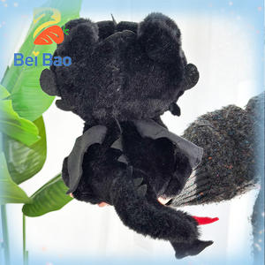 Giocattoli di <span class=keywords><strong>Peluche</strong></span> con Imbottitura in Cotone PP, Design <span class=keywords><strong>Gatto</strong></span> <span class=keywords><strong>Nero</strong></span>, Animali di <span class=keywords><strong>Peluche</strong></span> all'Ingrosso per Regali di San Valentino - Product Image 5