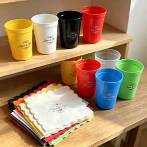 Offre Spéciale – Gobelets de Stade Personnalisables Réutilisables en Plastique Sans BPA, Durables, pour Boissons Froides – Idéaux pour Décoration de Mariage, Fournitures de Fête, Noël - Product Image 1