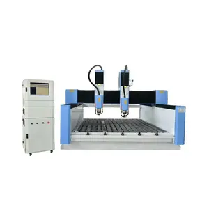 X Y Z 3 Axis Stone CNC Router with Large Power Spindle