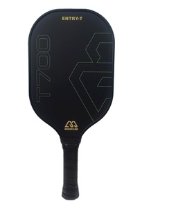 Échantillon gratuit, qualité supérieure, logo personnalisé, nouvelle raquette de pickleball populaire approuvée par l'USAPA en fibre de verre, fibre de carbone et graphite avec texture. - Product Image 6