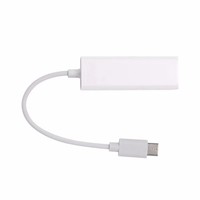 Cantell OEM/ODM - Cable Adaptador LAN Gigabit Ethernet USB-C a RJ45 de 10/100 Mbps, Cableado Externo