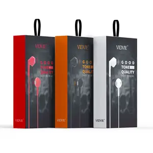 VIDVIE Classic 3.5mm Audifonos Wired Handsfree in-ear Earphone For iPhone 4/4S/5/5S/6/6S