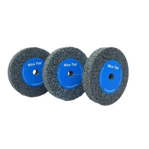 Disco Abrasivo de Cerámica de Óxido de Aluminio FD de 25 mm, 8C CRS, 3x1/<span class=keywords><strong>2x1</strong></span>/4 Pulgadas, 4 Pulgadas de Diámetro, para Desbarbado de Roscas, Acabado, Soporte OEM, Excelente - Product Image 1