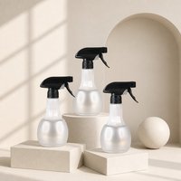Personnalisation en usine, Meilleure vente : Flacon pulvérisateur vide en plastique blanc mat de 350 ml avec tête pulvérisatrice à gâchette
