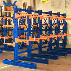 رفوف تخزين صناعية من الفولاذ المجلفن المطلي بالبودرة شديدة التحمل من فور فيكتوري، رفوف كابولية لتكديس الرفوف - Product Image 6