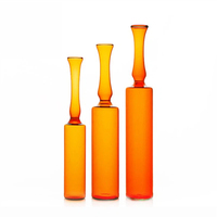 Ampoules en verre borosilicate neutre ambré pour savon pharmaceutique, tailles 2ml-30ml, marque RONGXINYAO, origine CN/GUA