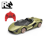 Modèle réduit RW 1/24, voiture télécommandée Sian Roadster Lamborghini RC 27 MHz 4CH, jouet autorisé, à vendre