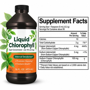 Clorofila Líquida Natural OEM en Oferta, 473 ml, Fórmula Súper Concentrada para una Limpieza y Aliento Fresco, Suplemento Dietético - Product Image 3