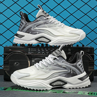 Chaussures décontractées respirantes de qualité supérieure, charmantes chaussures de marche et de course en plein air, baskets rehaussantes directes d'usine