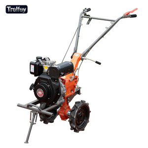 Matériel agricole, motoculteur diesel 178F pour rizières humides, outil de motoculture rotative - Product Image 2