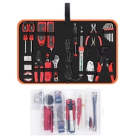 Kit d'outils d'électricien, multimètre numérique, kit de test, maintenance des télécommunications, boîte à outils portable pour la maison