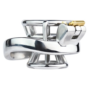 Jaula de Castidad FRRK para Hombre con Bloqueo Negativo y Presión en la Raíz para Control del Deseo, Jaula Abierta - Product Image 5
