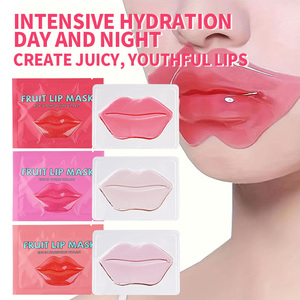 Masque Crème Lèvres Bio en Gros à l'Acide Hyaluronique Nourrissant Hydratant Repulpant au Collagène Parfum Fraise Format Voyage - Product Image 2