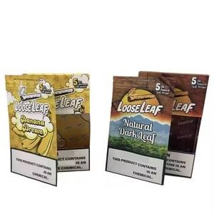 Sacs en Mylar personnalisés avec boîte, emballage en feuilles de tabac, sacs plats, boîte en carton, sachet, boîtes à feuilles de tabac avec sacs - Product Image 3