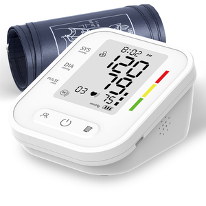 Tensiomètre automatique intelligent pour bras supérieur, <span class=keywords><strong>mesure</strong></span> précise <span class=keywords><strong>de</strong></span> <span class=keywords><strong>la</strong></span> <span class=keywords><strong>pression</strong></span> <span class=keywords><strong>artérielle</strong></span> à domicile sans effort, <span class=keywords><strong>appareil</strong></span> médical domestique électrique - Product Image 3
