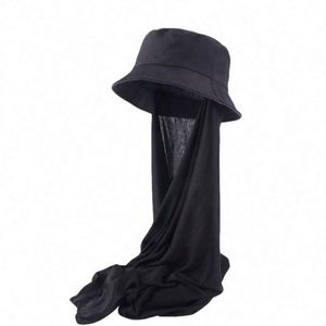 Chapeau Bob Gathertop en Coton Uni avec Logo Personnalisé pour Femme, Protection Solaire Extérieure, Vente en Gros - Product Image 4