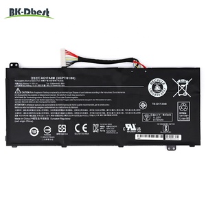 แบตเตอรี่แล็ปท็อป AC17A8M 59.1Wh 5170มิลลิแอมป์ต่อชั่วโมงสำหรับ <span class=keywords><strong>ACER</strong></span> TMX40-<span class=keywords><strong>51</strong></span>-M-553G TMX40-<span class=keywords><strong>51</strong></span>-M-50Y5 <span class=keywords><strong>SP314</strong></span>-52-31FP TMX3410-MG - Product Image 1