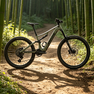 Bicicleta de Montaña Amflow PR Carbon Mid Drive con Frenos Hidráulicos de 4 Pistones y Rotor de 203 mm, Equipada con DJI Avinox M2S - Product Image 3