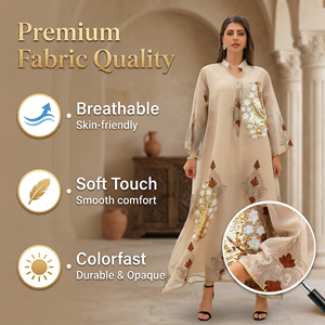 ชุดอาบายะปักเลื่อมอย่างเป็นทางการสำหรับผู้หญิง สั่งตัดได้ - Product Image 3