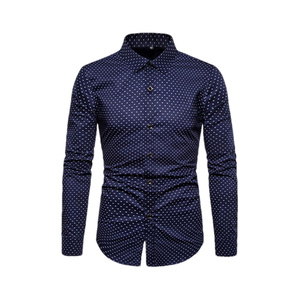 Camisa de Algodón Tejido de Manga Larga para Hombre, Estilo Casual con Botones, Prenda Cómoda para Uso Diario, Moda Casual Elegante, Ropa al por Mayor - Product Image 1