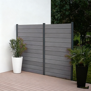 Clôture composite imperméable de haute qualité, décorative, anti-corrosion, en WPC <span class=keywords><strong>pour</strong></span> <span class=keywords><strong>terrasse</strong></span> - Product Image 4