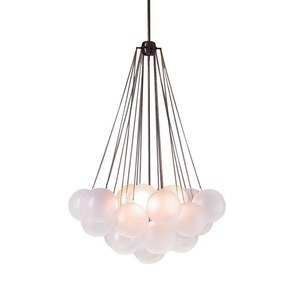 Lustre créatif de luxe nordique style bulle, idéal pour chambre, salle <span class=keywords><strong>à</strong></span> manger, bureau et salon – Le choix des influenceurs - Product Image 4
