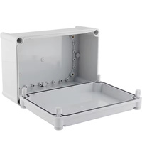 Boîtier en plastique étanche IP67, boîte de jonction en ABS/PC, certifié CE, test de fil lumineux 650, pour applications électriques extérieures