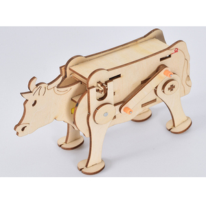 Casse-tête 3d Cheval-Mécanoïde Modèles mécaniques Casse-tête en bois Kits d'artisanat Casse-tête de bricolage Jouets d'apprentissage - Product Image 5