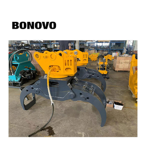 Hoog-efficiënte draaiende en grijpende graafmachine-aanbouw, rotatieklem, te koop - Product Image 6