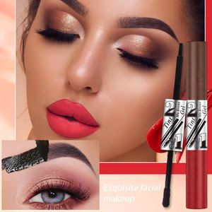 Vente en gros QICIY Gel à sourcils double embout et gloss à lèvres peel-off, imperméable, ne tache pas et ne se décolore pas - Product Image 2