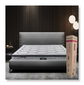 Besdream 10 Inch Memory Foam Wholesale Mattress in Box with Pocket spring Breathable Medium Firm Innerspring Mattress