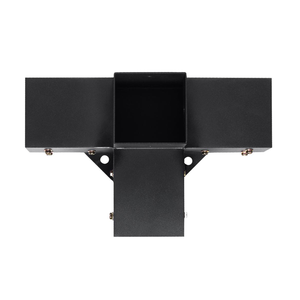 Kit de supports de gazebo pour <span class=keywords><strong>pergola</strong></span> en acier inoxydable Support d'angle à angle droit à 3 voies pour poutres en <span class=keywords><strong>bois</strong></span> de 4x4 pouces Cadre enduit pour tonnelles - Product Image 3