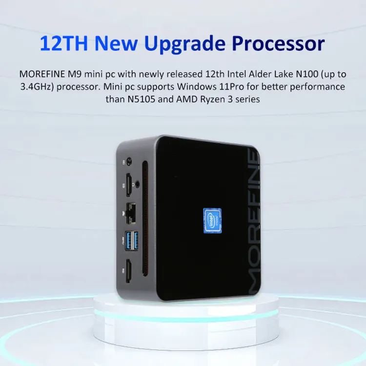 Morphine M9 - Mini computador portátil para PC, novo Alder Lake N100/N200/N305