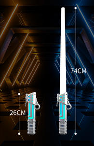 2024 nouvelle épée électroluminescente rechargeable 2-en-1 coloré rétractable enfants garçon <span class=keywords><strong>jouet</strong></span> <span class=keywords><strong>sabre</strong></span> <span class=keywords><strong>laser</strong></span> - Product Image 3