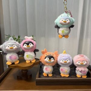 Cute <strong>Penguin</strong> Plush Keychain Super Soft Vinyl Face Handmade Cartoon <strong>Bag</strong> Charm Adorable Stuffed Toy Gift Birthday Youth Stress - Product Image 1