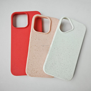 <span class=keywords><strong>Coque</strong></span> <span class=keywords><strong>de</strong></span> téléphone en paille <span class=keywords><strong>de</strong></span> blé TPU dégradable, écologique, biodégradable, recyclée, respectueuse <span class=keywords><strong>de</strong></span> l'environnement, personnalisée pour iPhone 17 16 15 14 Pro Max - Product Image 3