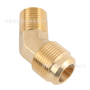 Xiangjia Machinery Brass Male Branch Tee Fitting SAE 45 Degree US Standard For Hydraulic Systems - Product Image 5