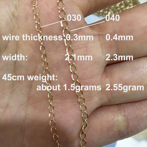 असली ठोस a750 18k सोने के डिय गहने सामान के निष्कर्ष में अच्छे आभूषण नेकलेट ब्रेसलेट को रोल में - Product Image 6