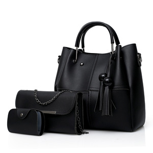 กระเป๋าถือสะพายไหล่แบบสามชิ้นสำหรับสุภาพสตรี ยุโรปและอเมริกา - Product Image 2