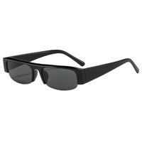 Montures de lunettes vintage demi-cerclées personnalisables avec logo – Hommes et femmes – Lunettes optiques carrées rétro – Vente en gros – Lunettes de luxe anti-lumière bleue