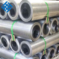 Panneau perforé en aluminium de maille de plaque métallique perforée d'acier inoxydable