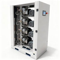 Compresseur d'air à spirale compact sans huile 7,5 kW/11 kW/15 kW, 7 bars, certifié ISO, conception stationnaire pour petites ateliers