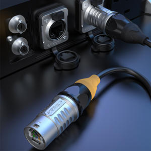 E-Weichat ER-<span class=keywords><strong>RJ45</strong></span> штекер промышленный Ethernet разъем водонепроницаемый IP67 PCB металлический разъем <span class=keywords><strong>Rj45</strong></span> - Product Image 6