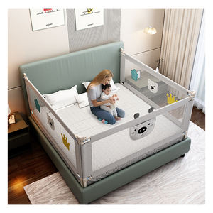 Verstellbares Bettschutzgitter für Kleinkinder, Tragbares Bettgitter, Bestseller, Sicherheits-Bettgitter für Babys, Schutzgitter für Kingsize-Betten - Product Image 1